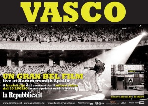 Un Gran Bel Film Live at Hammersmith Apollo; il nuovo video di Vasco Rossi