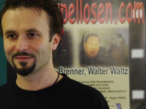 Swan at Die Skrupellosen premiere